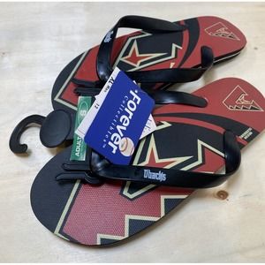 Arizona Diamondbacks MLB Baseball Flip Flops Sandals New Small Women's‎ 7-8
